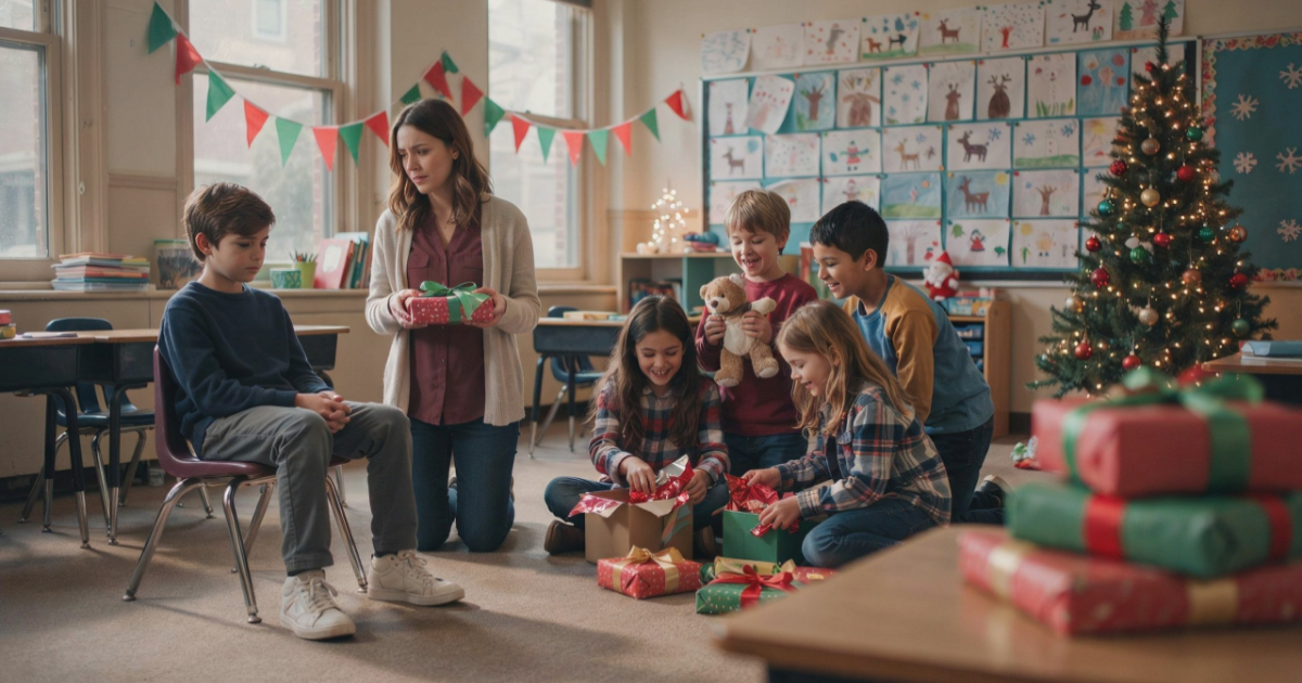 Teacher Buys Gifts For Every Student, But One Parent Still Blames Her Child’s Disappointment