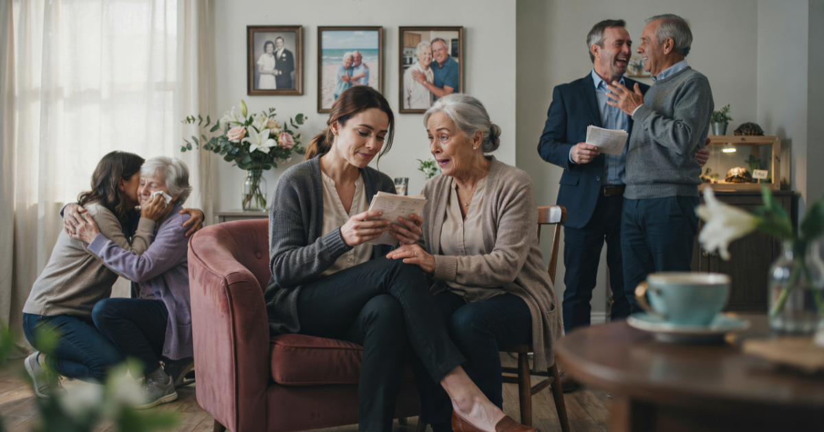 Woman Attends Her In-Laws’ Funeral, Then Discovers The Beautiful Lives They Hid From Her