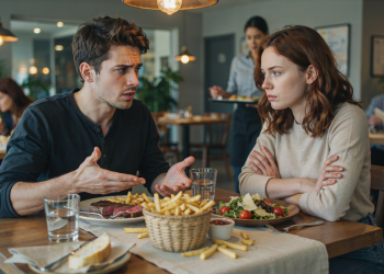 Boyfriend Orders His Girlfriend Extra Fries After She Always Steals His, Then She Gets Offended