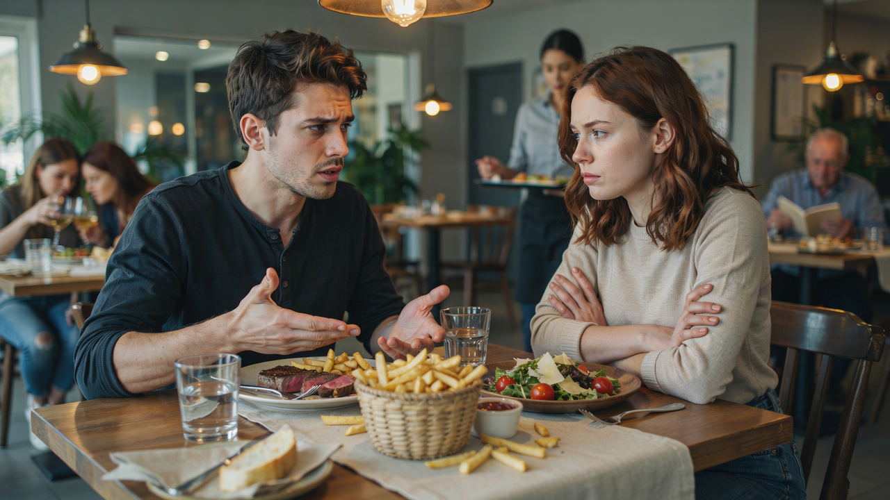 Boyfriend Orders His Girlfriend Extra Fries After She Always Steals His, Then She Gets Offended