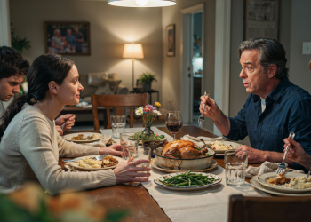 Dad Blames Mom for His Daughter’s Mistakes, Until She Exposes the Truth at Dinner