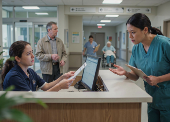 Hospital Nurse Overrules Receptionist, Then Ignores a Serious Patient Safety Concern