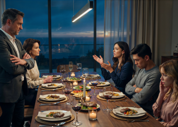 Father Refuses to Attend Daughter’s Engagement Dinner Until Wife Is Invited—Chaos Ensues