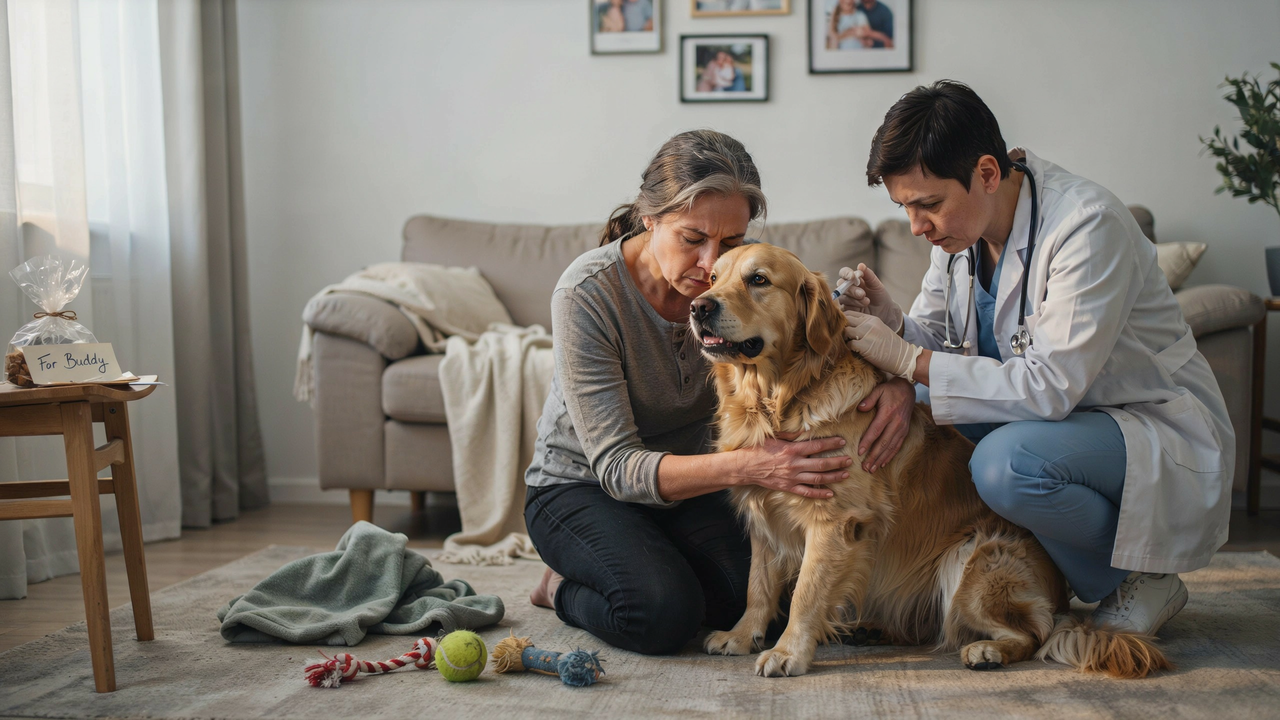 Dog Owner Makes the Hardest Choice of His Life After His Best Friend Stops Fighting
