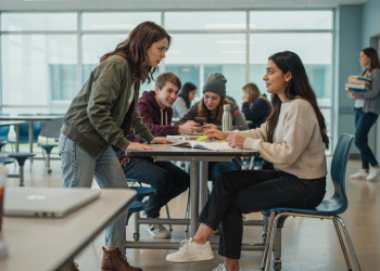 Jealous Girlfriend Starts a Campus Confrontation, but One Flirty Reply Ends the War