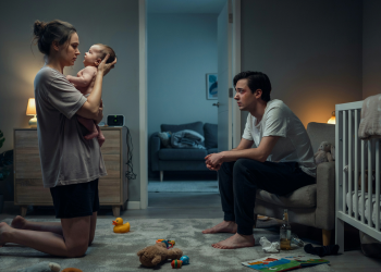 Wife Protects Her Infant After Husband Comes Home Unable to Stand, Sparking a Marriage Crisis