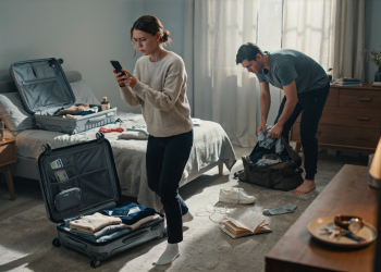 Wife Asks Husband to Pack Before Their Flight, His Reaction Leaves Her Speechless