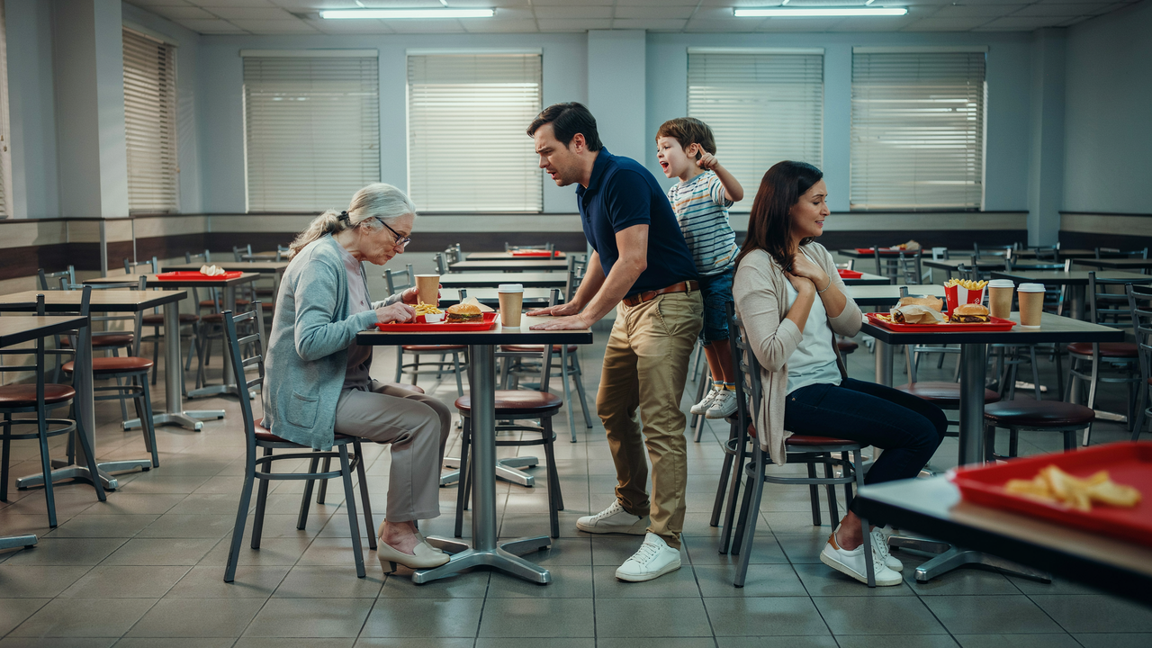 Family Demands Woman Leave Her Empty Restaurant Table, So She Refuses To Move