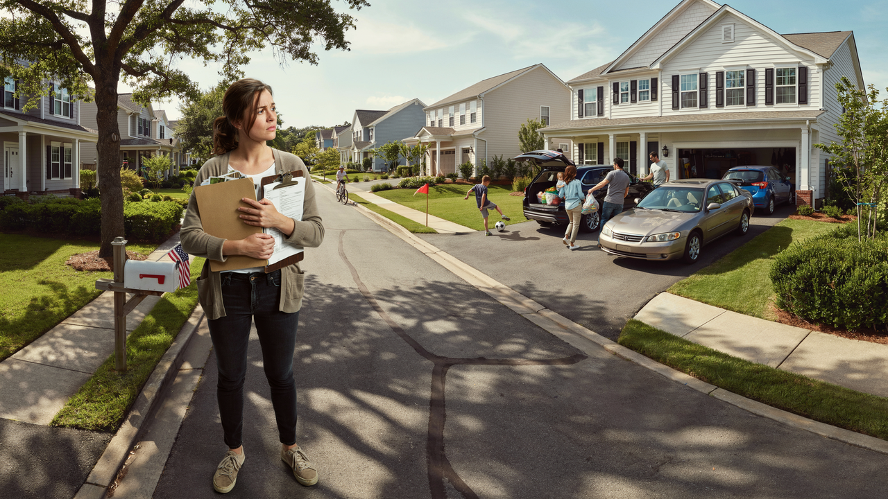 Neighbor Treats A Shared Driveway Like A Parking Lot, Until The Owner Takes Action