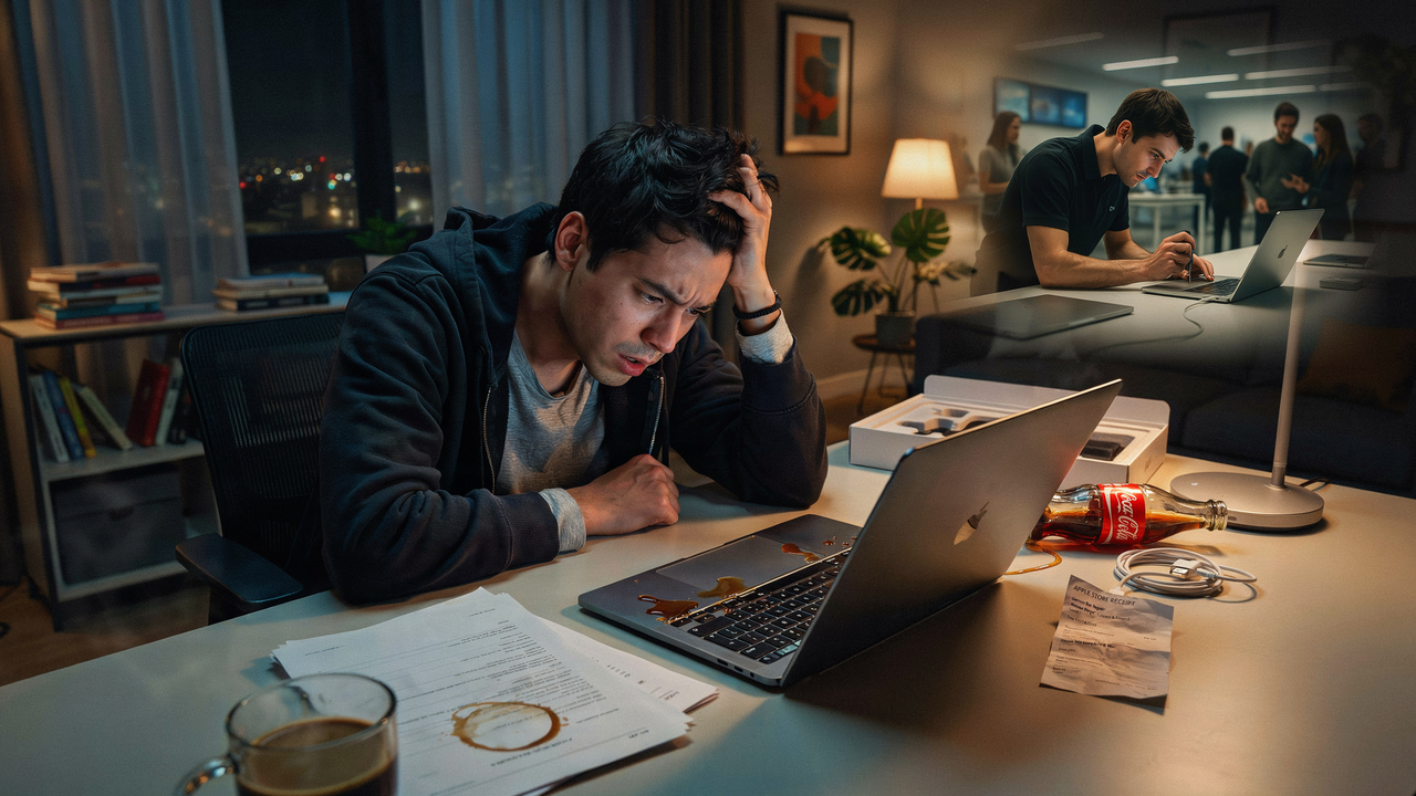 Man Destroyed His $2,500 MacBook Twice, But Apple’s Mistake Saved Him Thousands Man Destroyed His $2,500 MacBook Twice, But Apple’s Mistake Saved Him Thousands