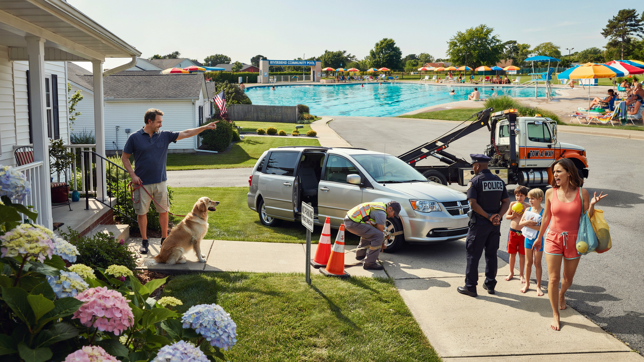 Woman Told A Homeowner To Park Somewhere Else, And The Tow Truck Arrived Minutes Later