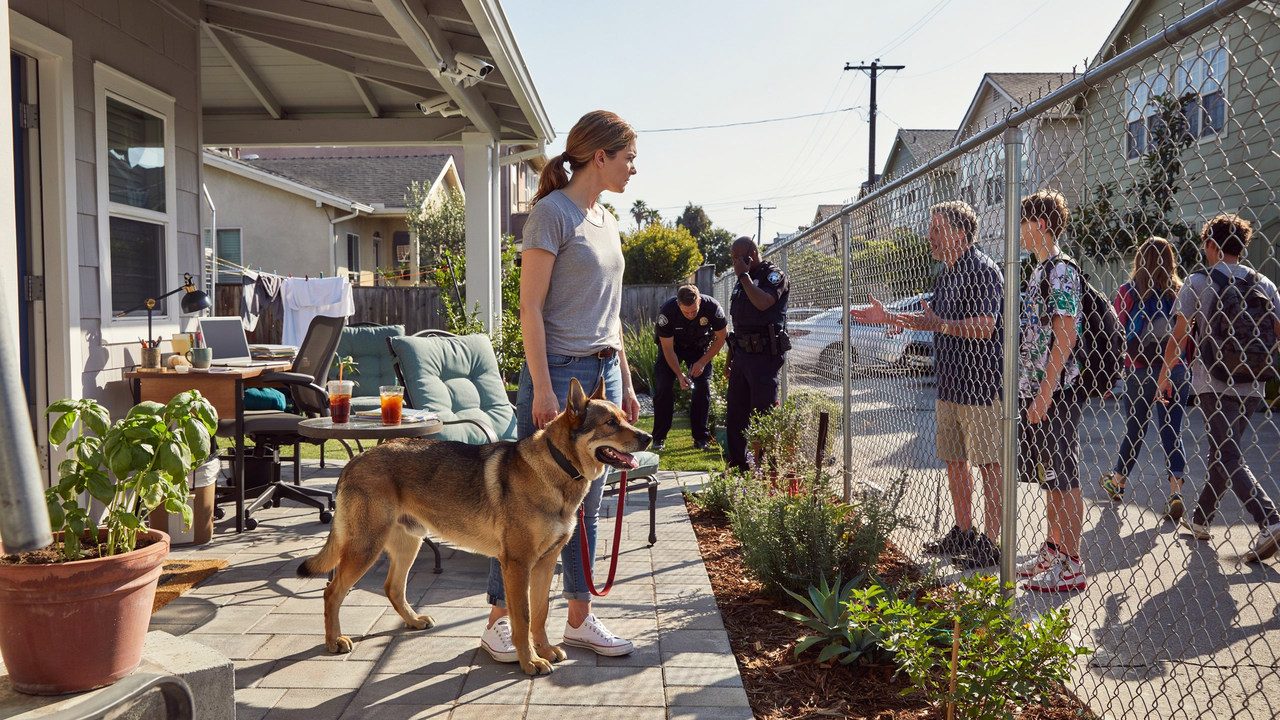 Kids Torment Her Giant Dog for Fun, Then Their Mom Learns Why the Dog Was Really Chained