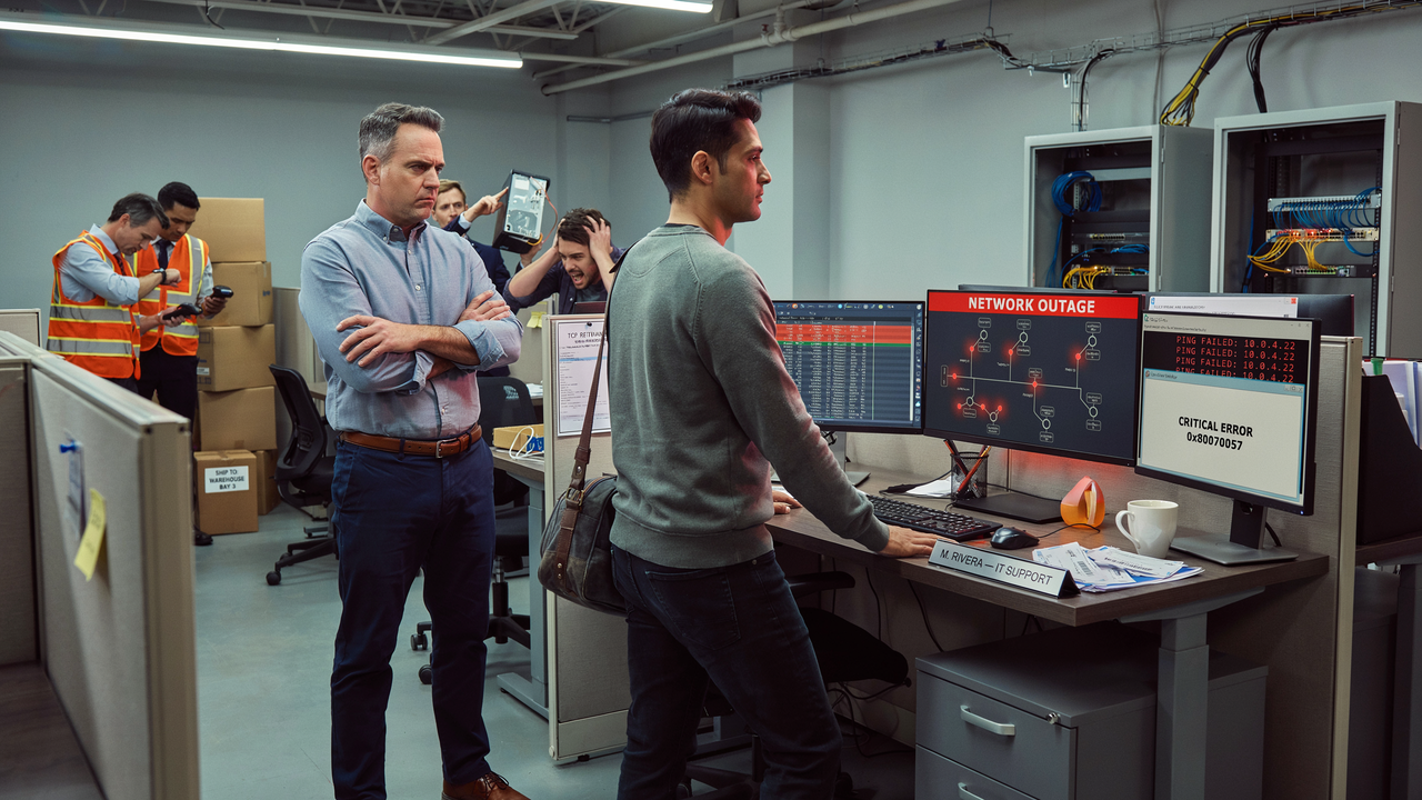 Boss Demanded He Never Miss His Lunch Window, So He Walked Away During a Network Meltdown Boss Demanded He Never Miss His Lunch Window, So He Walked Away During a Network Meltdown