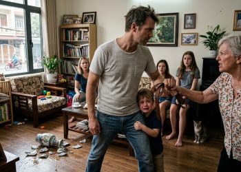 He Physically Stopped His Mother From Hitting His 5-Year-Old Son. Now He's Wondering If He Went Too Far He Physically Stopped His Mother From Hitting His 5-Year-Old Son. Now He’s Wondering If He Went Too Far