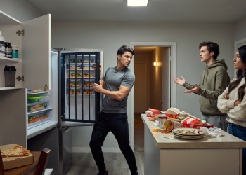 Fitness Fan Locks His Food Away After Roommate’s Guest Helps Herself To Everything