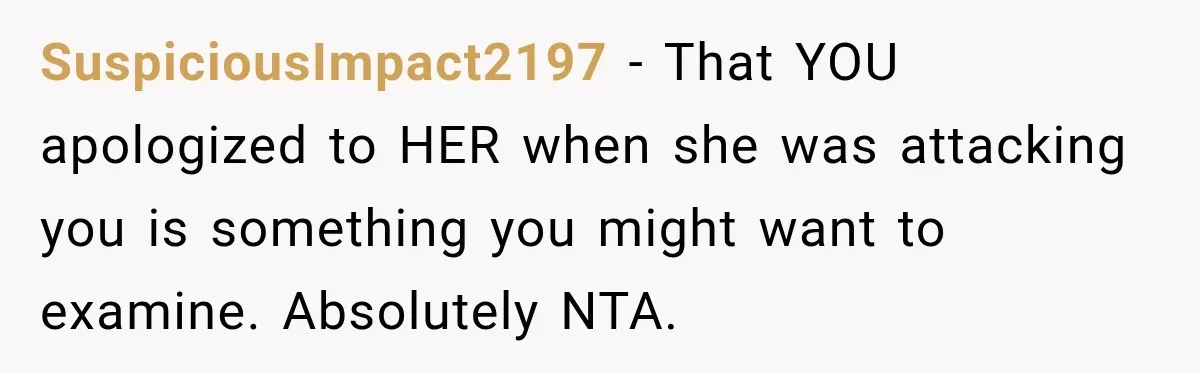 Aunt Shames Her After Master’s Graduation, Claims She’ll Regret Life When Grandparents Die SuspiciousImpact2197 − That YOU apologized to HER when she was attacking you is something you might want to examine. Absolutely NTA.