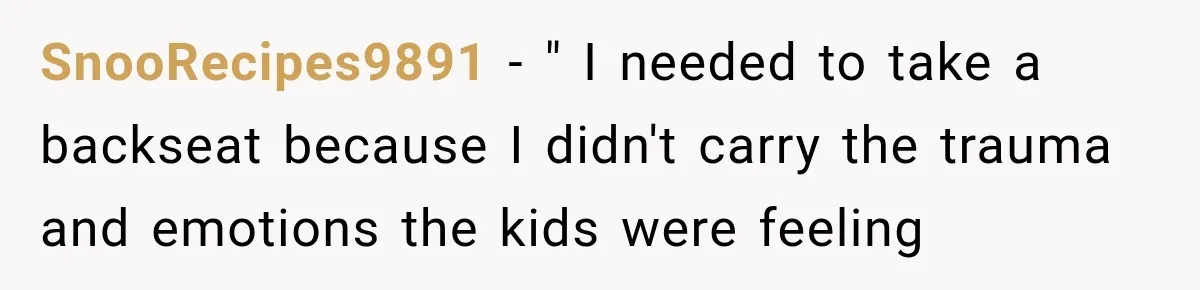 Parents Blamed Their Son For Ruining Their Foster Dream, Years Later They Still Haven’t Let It Go SnooRecipes9891 − " I needed to take a backseat because I didn't carry the trauma and emotions the kids were feeling