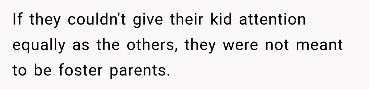 Parents Blamed Their Son For Ruining Their Foster Dream, Years Later They Still Haven’t Let It Go If they couldn't give their kid attention equally as the others, they were not meant to be foster parents.