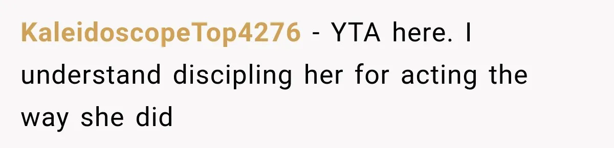 Teen Told Her Guardian To Back Off After A Tough Week, Was A One-Week Laptop Ban Too Much? KaleidoscopeTop4276 − YTA here. I understand discipling her for acting the way she did
