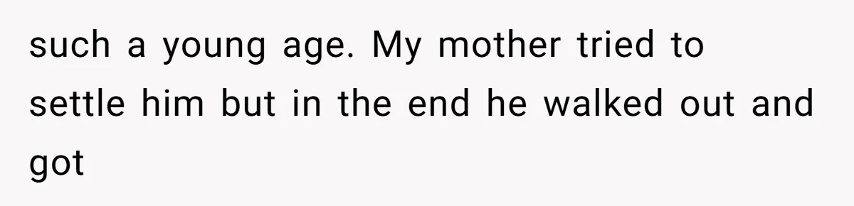 Stepfather Calls Her Marriage “Illegal,” Then Ruins the Wedding He Swore He’d Never Attend such a young age. My mother tried to settle him but in the end he walked out and got