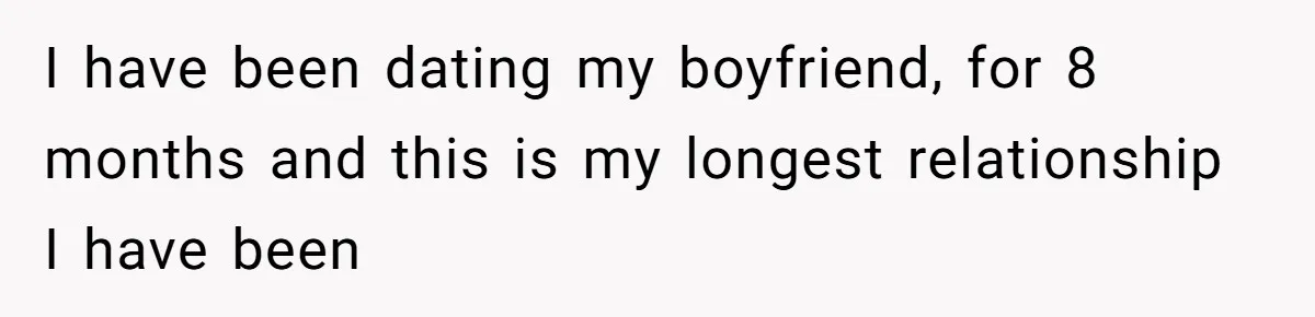 Bride Refuses To Drop The Intimate Dance, So Her Maid Of Honor Walks Away Instead I have been dating my boyfriend, for 8 months and this is my longest relationship I have been