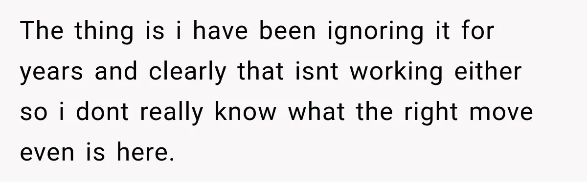 Daughter Left The Table After Years Of Being Compared To Her Brother The thing is i have been ignoring it for years and clearly that isnt working either so i dont really know what the right move even is here.