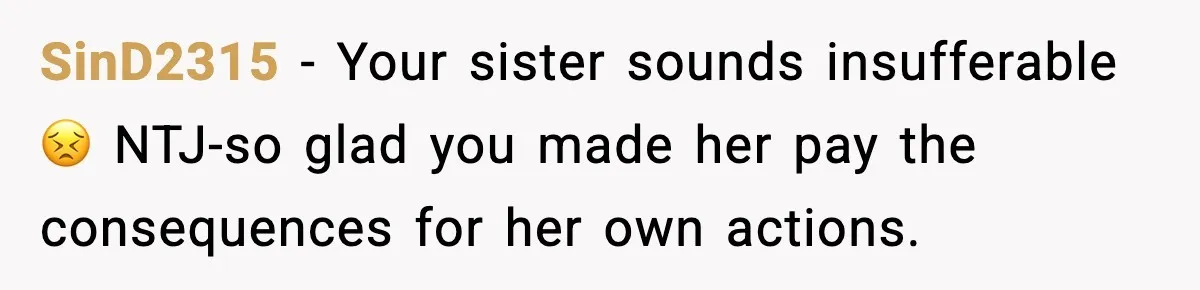 Brother Leaves His Sister at the Cinema After She Spends the Entire Movie Kicking His Seat SinD2315 − Your sister sounds insufferable 😣 NTJ-so glad you made her pay the consequences for her own actions.