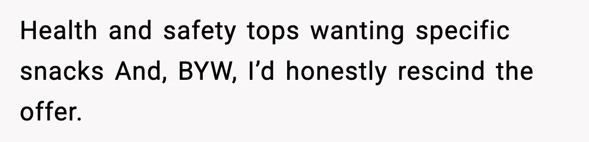 Sister Demands Full Kitchen Access, Even Though Gluten Makes Her Sibling Sick Health and safety tops wanting specific snacks And, BYW, I’d honestly rescind the offer.