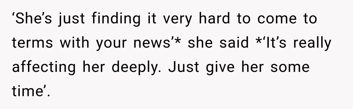 Boss Downplayed His Chemotherapy, So He Handed Her The Proof ‘She’s just finding it very hard to come to terms with your news’* she said *‘It’s really affecting her deeply. Just give her some time’.