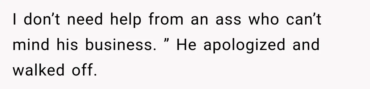 Woman Questioned A Disabled Teen At An Amusement Park, Then Went Silent I don’t need help from an ass who can’t mind his business. ” He apologized and walked off.