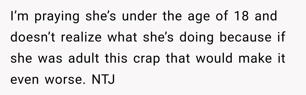 Dad Paid $7,200 For One Daughter’s Braces, Now The Other Wants Cash Instead I’m praying she’s under the age of 18 and doesn’t realize what she’s doing because if she was adult this crap that would make it even worse. NTJ