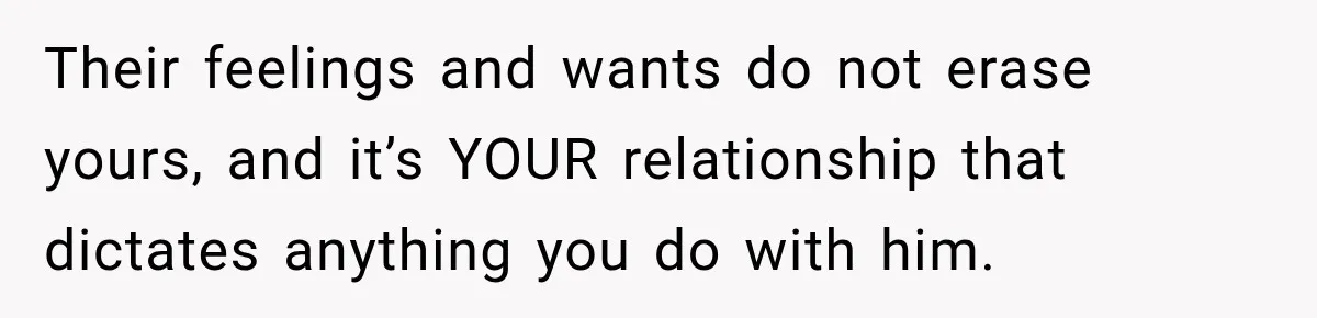 Bride Refuses To Replace Her Dad At Her Wedding And Her Mom Won’t Let It Go Their feelings and wants do not erase yours, and it’s YOUR relationship that dictates anything you do with him.