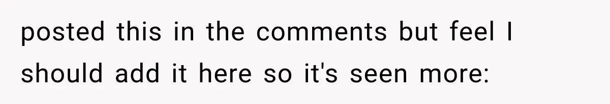Woman Assumes Teen Is Pregnant, Then Learns the Painful Truth Behind Her “Baby Bump” posted this in the comments but feel I should add it here so it's seen more: