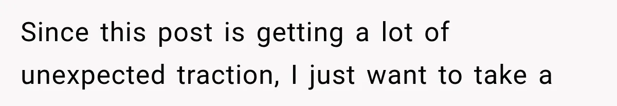 Woman Assumes Teen Is Pregnant, Then Learns the Painful Truth Behind Her “Baby Bump” Since this post is getting a lot of unexpected traction, I just want to take a
