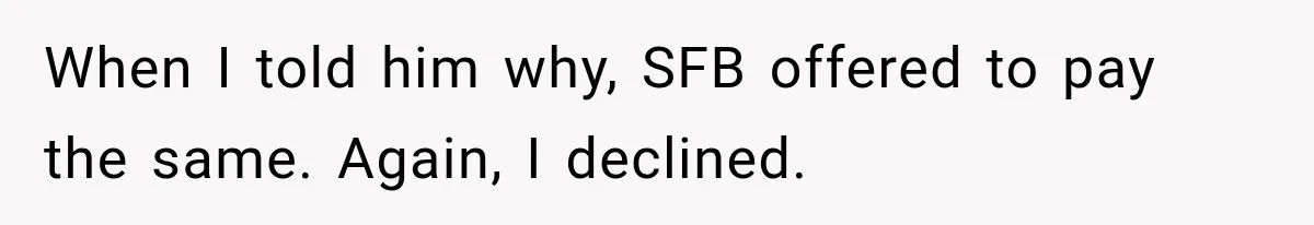 Farmer Ignored His Contract, So His Neighbor Turned His Corn Mistake Into Sweet Revenge When I told him why, SFB offered to pay the same. Again, I declined.