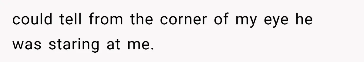 Man Bullies His Sister-in-Law for Years, Then Can’t Believe She Walks Out of the Family Trip could tell from the corner of my eye he was staring at me.