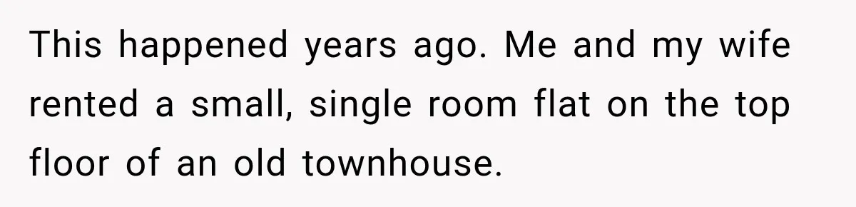 Nosy Neighbor Wouldn’t Stop Complaining, So He Fought Back With Endless Small Talk This happened years ago. Me and my wife rented a small, single room flat on the top floor of an old townhouse.