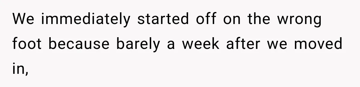 Nosy Neighbor Wouldn’t Stop Complaining, So He Fought Back With Endless Small Talk We immediately started off on the wrong foot because barely a week after we moved in,
