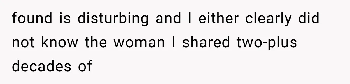 Man Comes Home to Share His Terminal Diagnosis, Finds His Wife in Bed With His Business Partner Instead found is disturbing and I either clearly did not know the woman I shared two-plus decades of