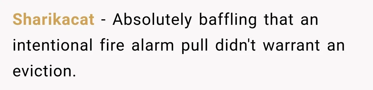 Drunk Guest Says Another Hotel Called The Cops “For No Reason,” Instantly Gets Turned Away Sharikacat − Absolutely baffling that an intentional fire alarm pull didn't warrant an eviction.
