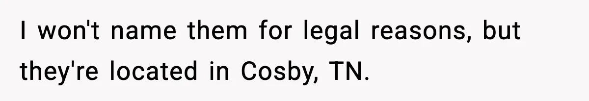 Couple Says Wedding Venue Canceled Their Booking After Realizing They Were Two Brides I won't name them for legal reasons, but they're located in Cosby, TN.