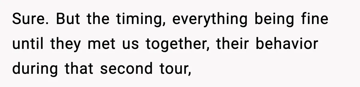 Couple Says Wedding Venue Canceled Their Booking After Realizing They Were Two Brides Sure. But the timing, everything being fine until they met us together, their behavior during that second tour,