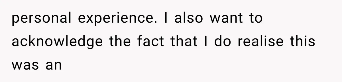 Teen Felt Secret Relief After Girlfriend's Miscarriage, Then Realized Their Relationship Had Changed Forever personal experience. I also want to acknowledge the fact that I do realise this was an