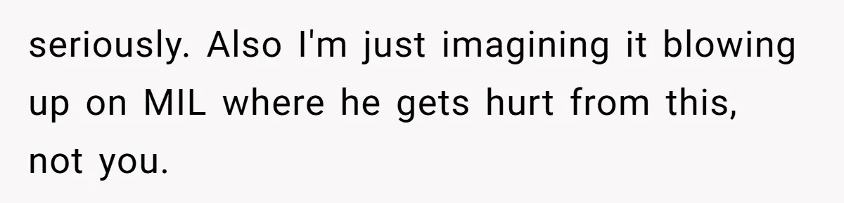 MIL Weaponized CPS Against Her Daughter-in-Law, But Her Plan to Control Their Future Backfired seriously. Also I'm just imagining it blowing up on MIL where he gets hurt from this, not you.