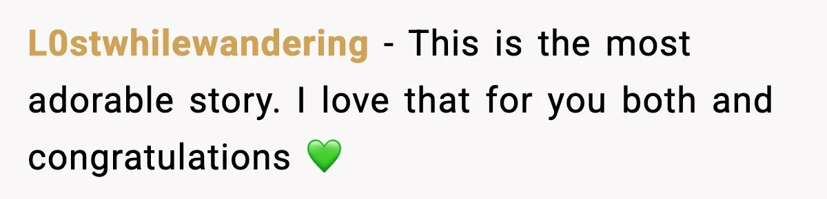 Newlyweds Kept One Secret From Everyone And They Plan To Keep It Forever L0stwhilewandering − This is the most adorable story. I love that for you both and congratulations 💚