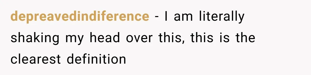 depreavedindiference − I am literally shaking my head over this, this is the clearest definition
