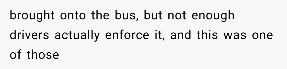 Mother Forces Her Stroller Past a Wheelchair User, Then Breaks a $55,000 Mobility Device brought onto the bus, but not enough drivers actually enforce it, and this was one of those