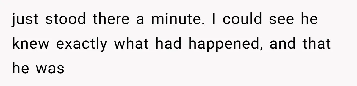 Man Insults Receptionist for Not Knowing Directions, Then Walks Into the Same Office Minutes Later just stood there a minute. I could see he knew exactly what had happened, and that he was