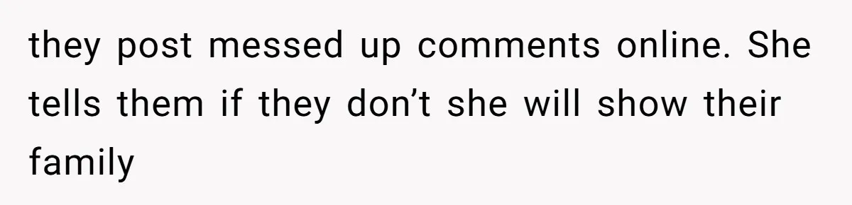 Internet Stalker Shares Her Private Art, Until She Tracks Him Down and Turns the Tables they post messed up comments online. She tells them if they don’t she will show their family