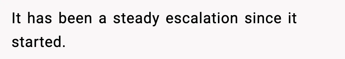Woman Says Boyfriend "Jokingly" Slapped Her, Then His Next Move Left Reddit Horrified It has been a steady escalation since it started.